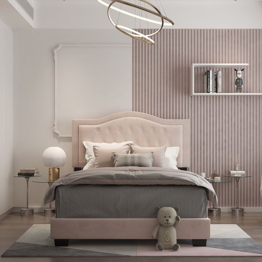 Pixie Bed in Blush Pink