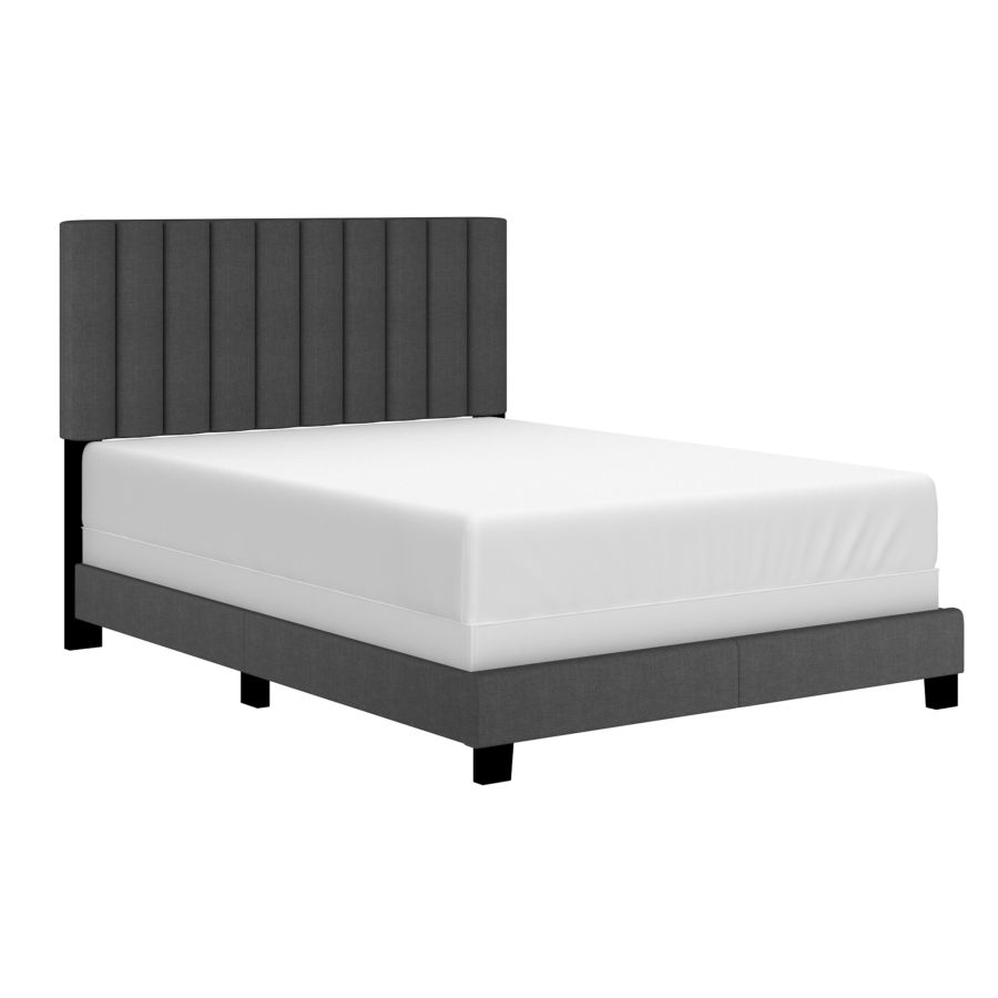 Jedd Bed in Charcoal