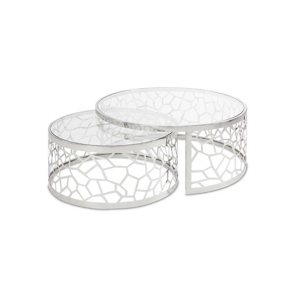 WELLINGTON NESTING COFFEE TABLES GY-CT-8538 (SET OF 2)