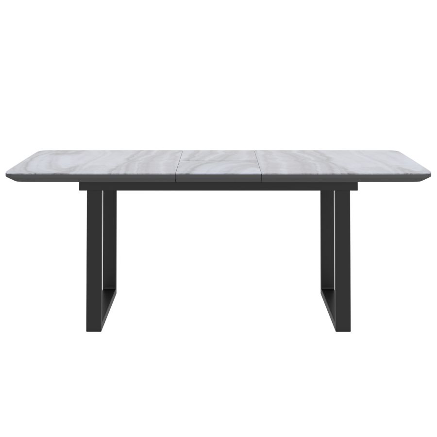 Gavin Dining Table with Extension in Black