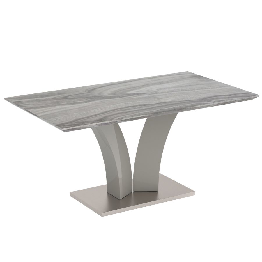 Napoli Rectangular Dining Table in Grey