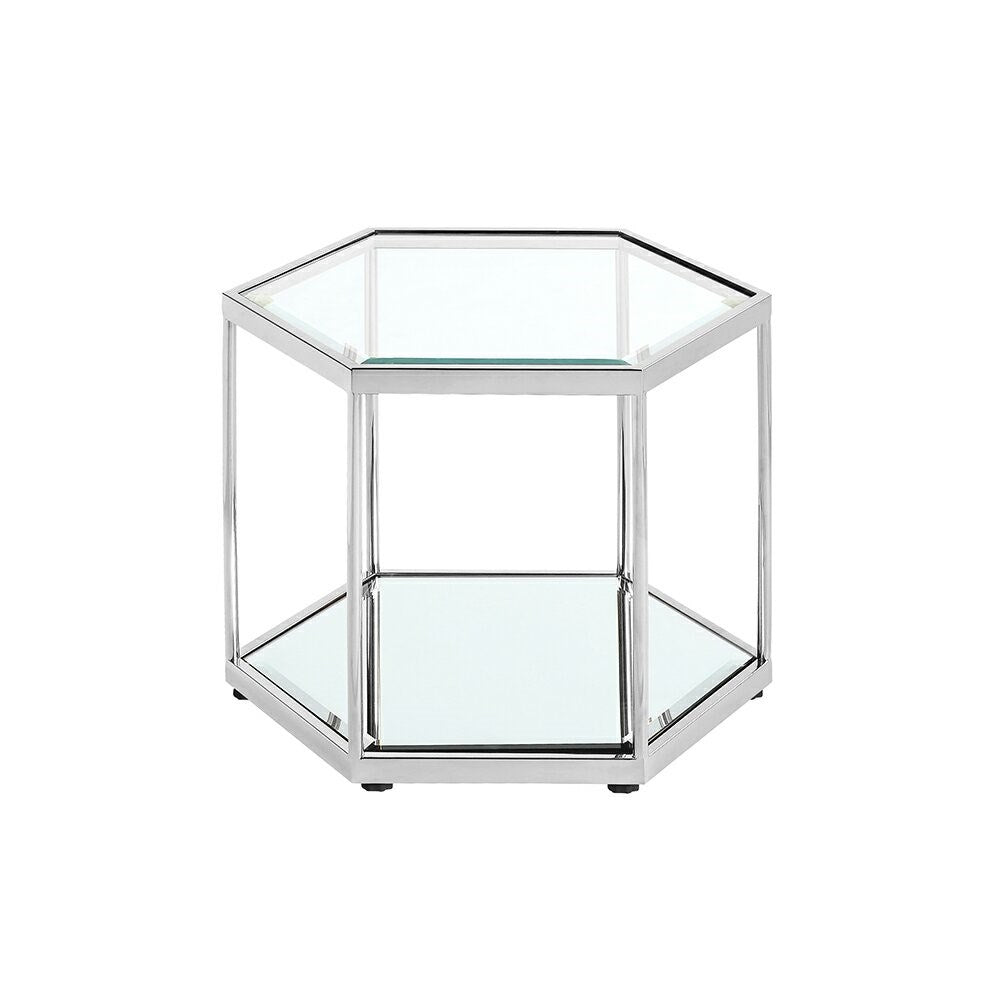 SWAINSON end table Stainless steel