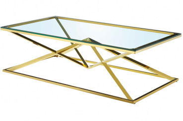 Gold Narnia Coffee Table Model: 31-067 Gold