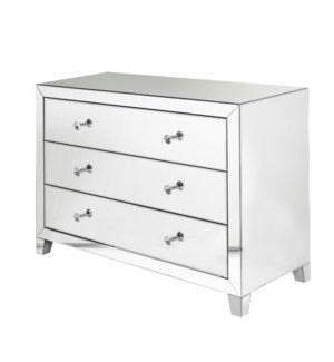 GY-15060 3 drawer Clear mirror sideboard